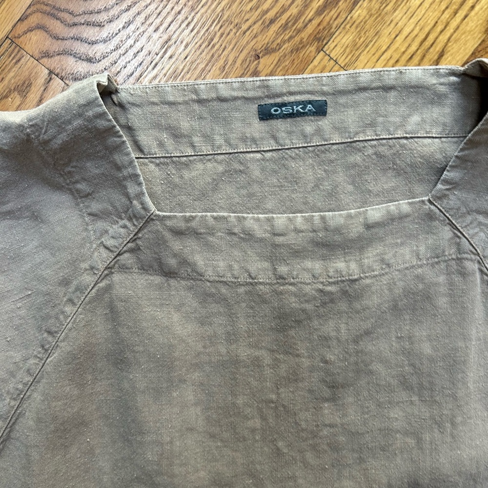 Oska linen dress